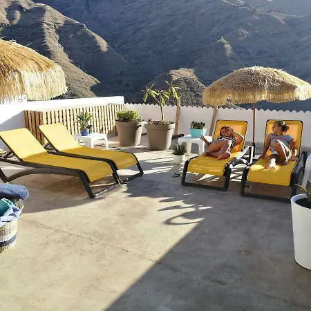 Villa Vilna House With Private Pool, Jacuzzi And Garden -optional Pool And Jacuzzi Heating Agaete